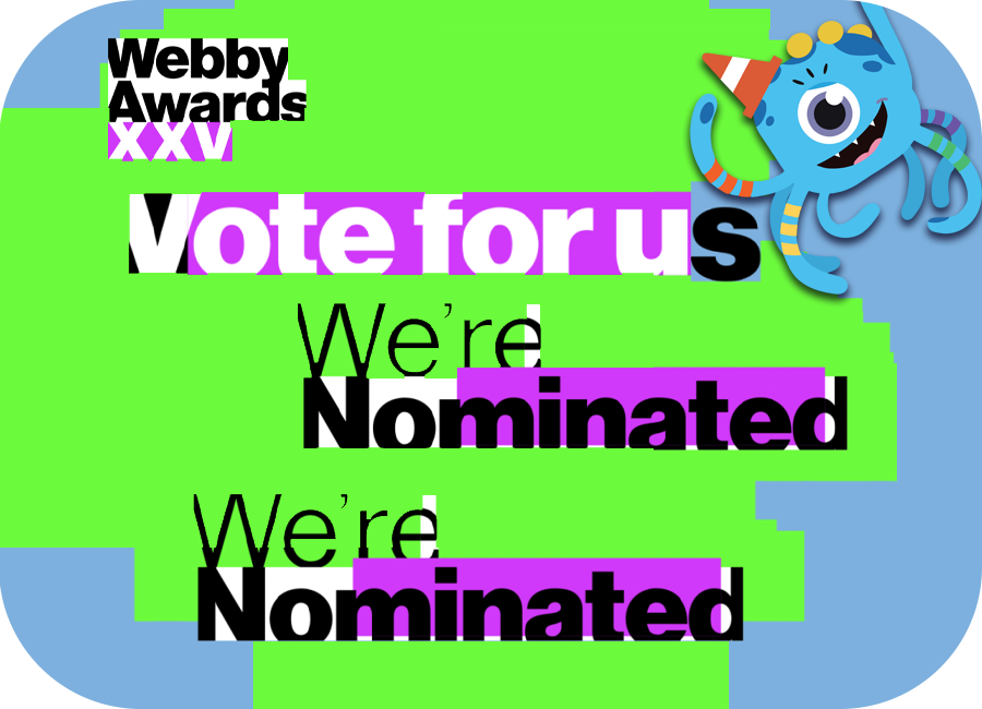 Octobo lands nomination for the Webby Awards! 🎉