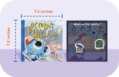 Octobo's Big City Adventure Storybook (Contact Us for the Audiobook Deal Code!)